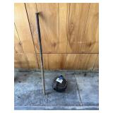 Cast iron kettle, spike