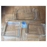 Glass bakeware