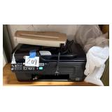 Printer, shredder