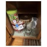 Plasticware and tins