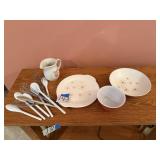 Star Glow, Pyrex mix bowl, stoneware