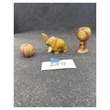 Marbled figurines