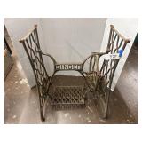Singer sew machine treadle base