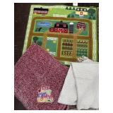 Play rug, blanket, afghan