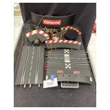 Slot car track and wiring