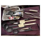Utensils, cookbooks