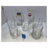Beer glasses