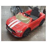 Child's Ford Mustang car