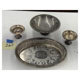 Oneida Silver Co dishes