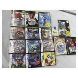 PS2 games, X Box game and game boxes