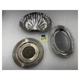 Pewter dishes
