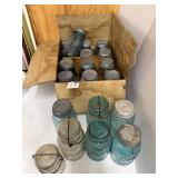 Vintage canning jars