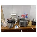Coffee maker, toaster, food processor, etc