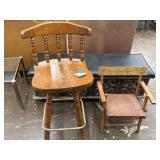 Bar chair, Child's chair