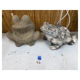 Outdoor frogs