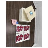 STL Cardinals coasters, marble box