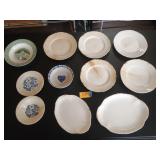 Vintage dishes