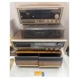 Stereos, storage container