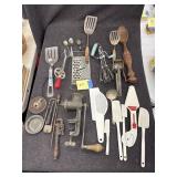 Antique Kitchen utensils, tools
