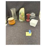 Vases, pot, dishes