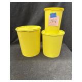 Tupperware canisters
