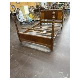 Antique 4 poster bed