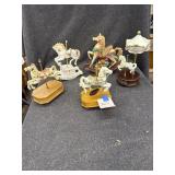 Carousel horses