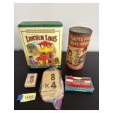 Lincoln Logs, Romper Room builing pcs, cards