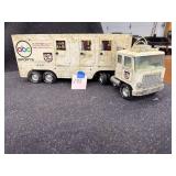 Semi ABC Sports truck and trailer