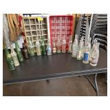 Soda crates and bottles