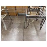 Patio table, plant stand