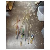 Fishing rod and holders
