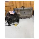 Fan, heater