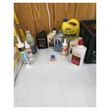 Coolant, oil, grease, silicone, etc