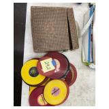 Children's records and case