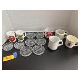 Mugs and coasters
