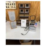 Stereo, cassettes and cases