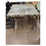 Card table, luggage