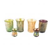 Carnival Glass: Imperial 6-Pc Lot