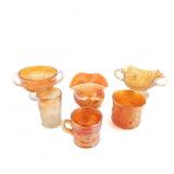 Carnival Glass Dugan & Diamond: 6-Pc Lot