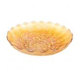 Carnival Glass: Millersburg Hanging Cherries Bowl