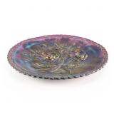 Carnival Glass: Imperial Open Rose Plate