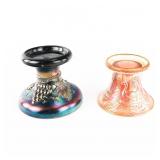 Carnival Glass: N'wood Punch Bowls 2-Pc