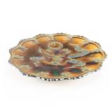 Carnival Glass: Fenton 1914 Parkersburg Elks Plate