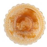 Carnival Glass: Imperial Homestead Chop Plate