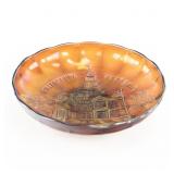 Carnival Glass: Millersburg Courthouse Bowl