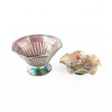 Carnival Glass Northwood: 2-Pc Lot