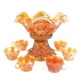 Carnival Glass Imperial Fashion 8-Pc Set