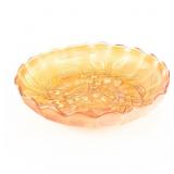 Carnival Glass: Millersburg Hanging Cherries Bowl