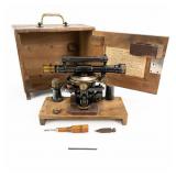 Antique German L. Tesdorf Surveying Level